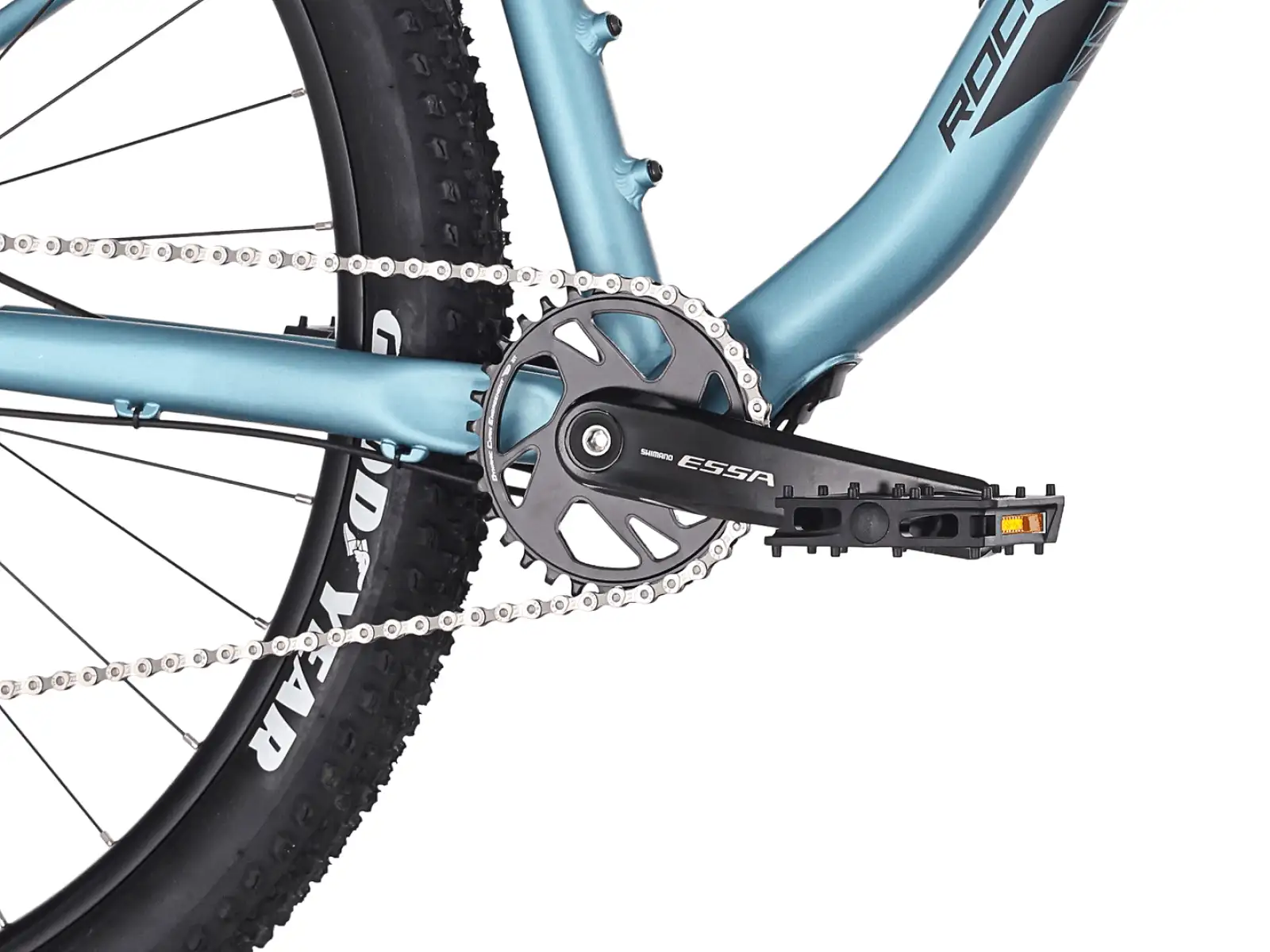 Rock Machine Blizz 10 Mountainbike Matte Zircone Blue