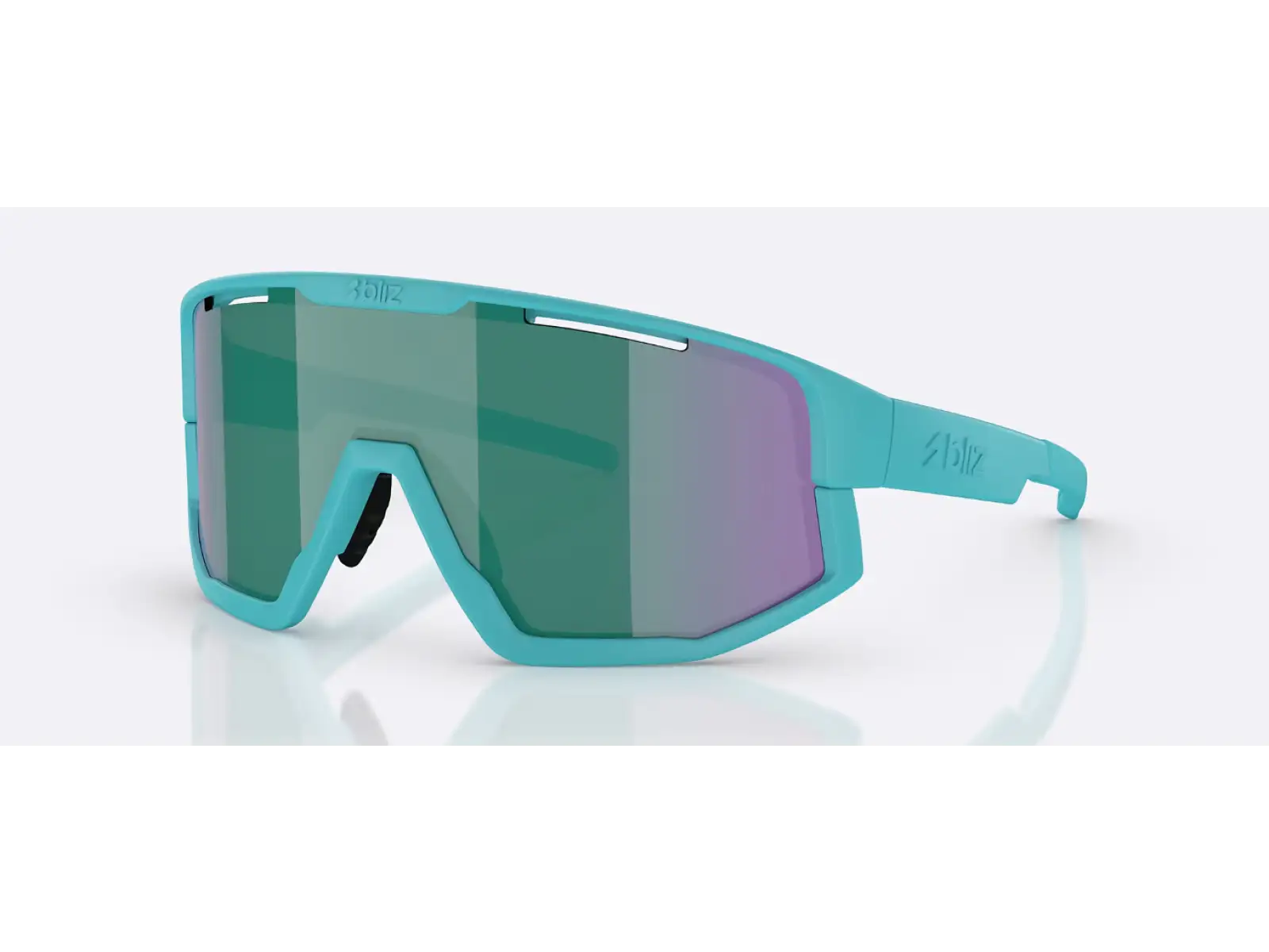 Bliz Fusion Sonnenbrille Matte Turquoise/Green Blue Multi