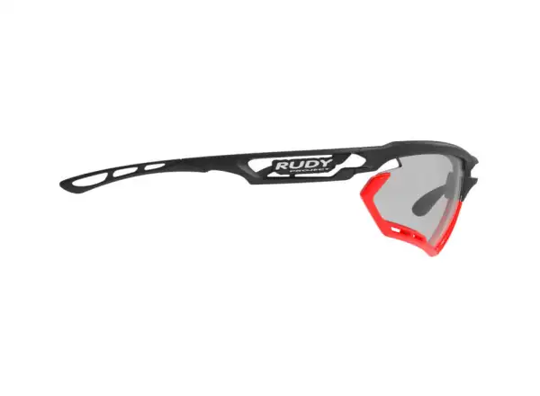 Rudy Project Fotonyk Brille Matte Black/Bumpers Red Fluo