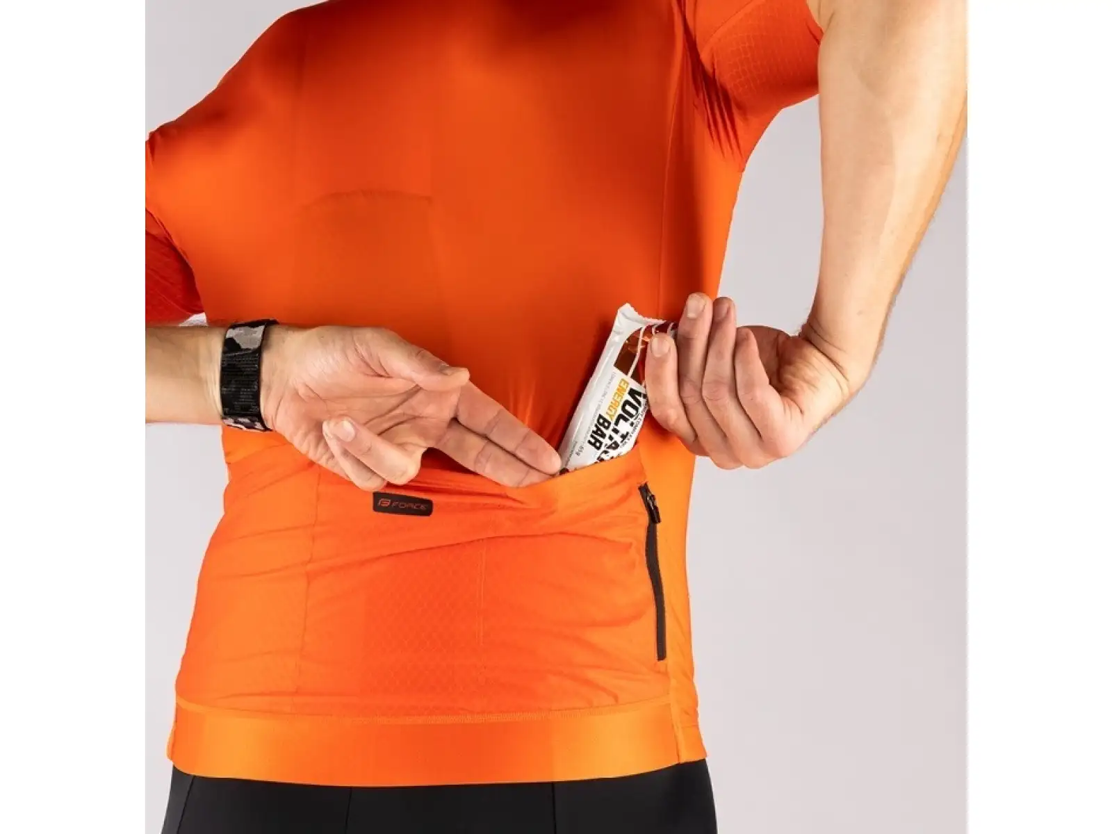 Force Mild Herren Trikot kurzärmlig orange