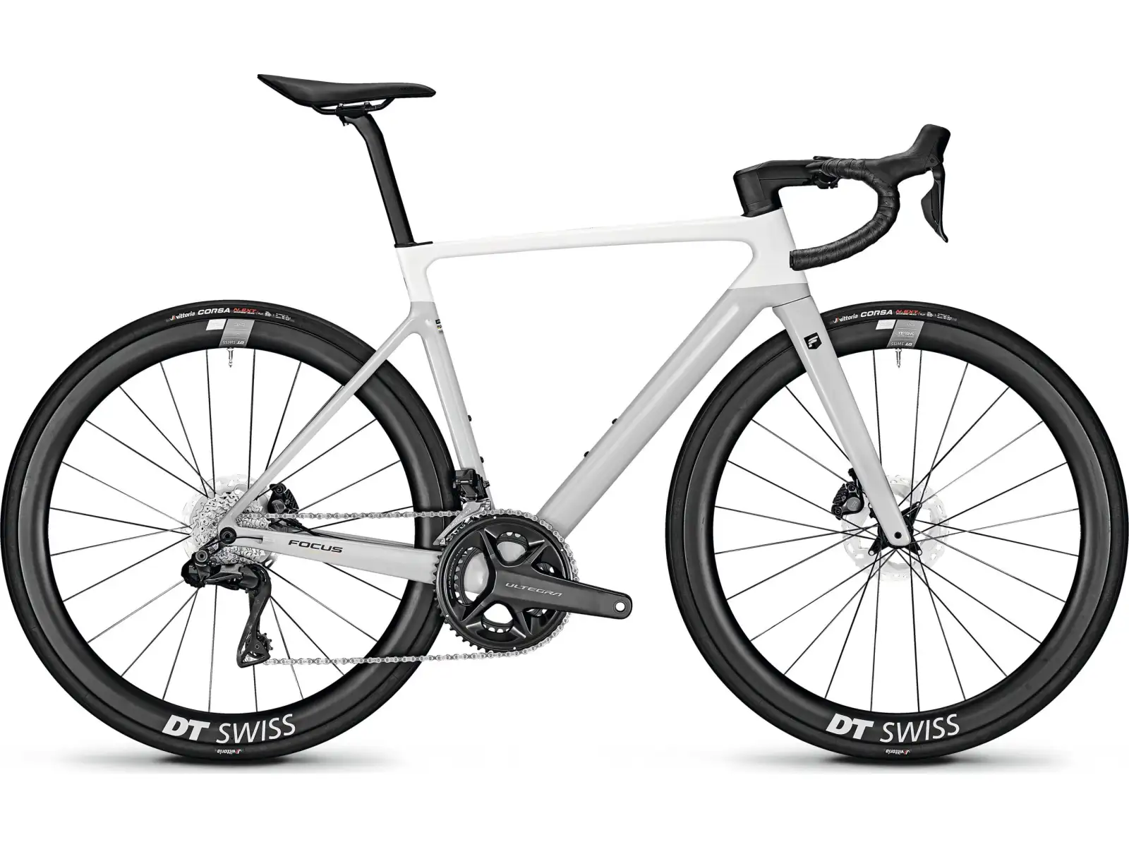 Focus Izalco MAX 9.8 DI Rennrad Weiß Glänzend/Hellgrau Glänzend