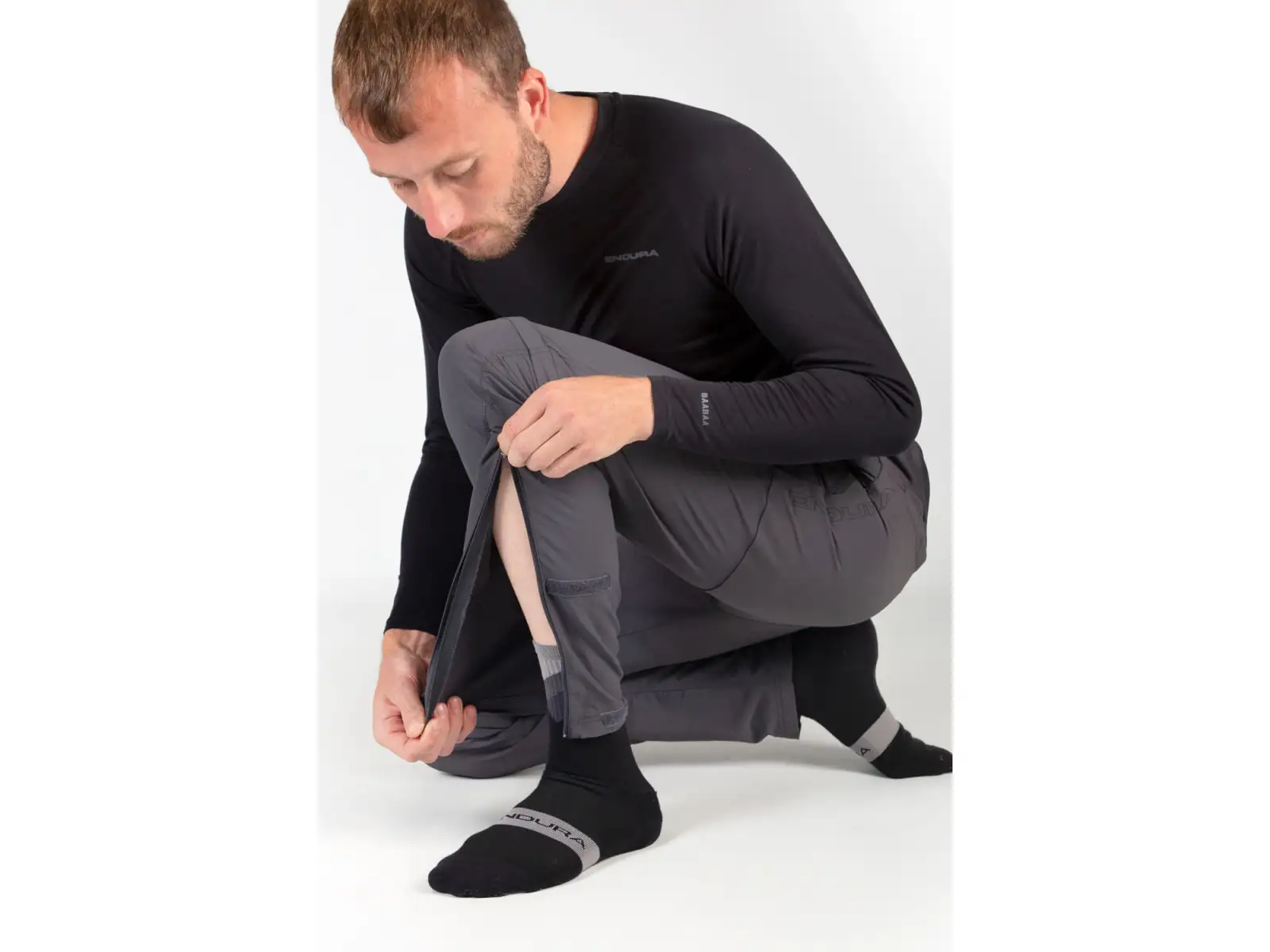 Endura Hummvee Zip-off Herrenhose schwarz