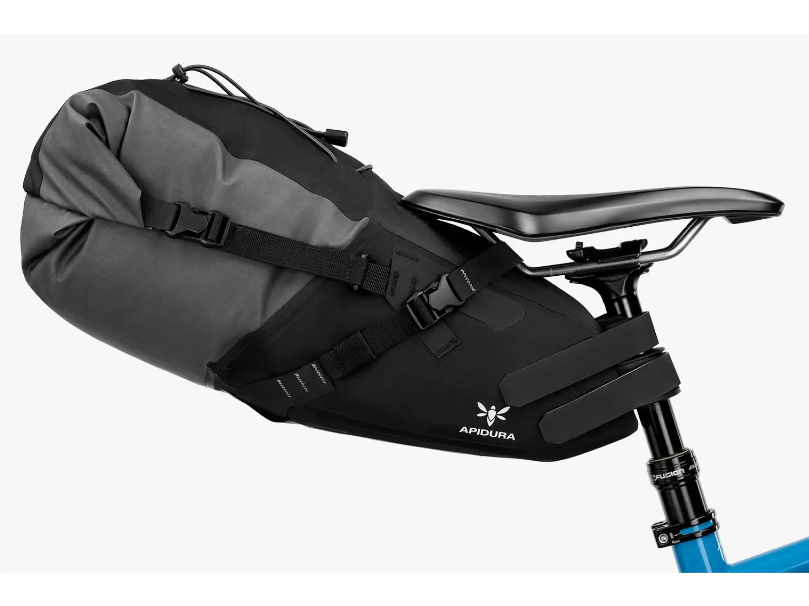 Apidura Backcountry Satteltasche 10 l Schwarz/Grau
