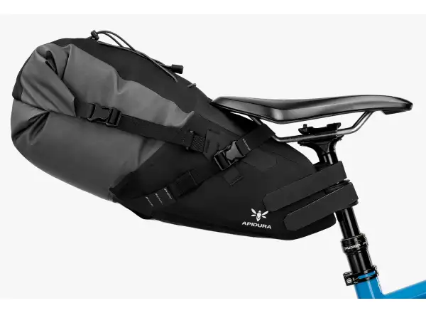 Apidura Backcountry Satteltasche 10 l Schwarz/Grau