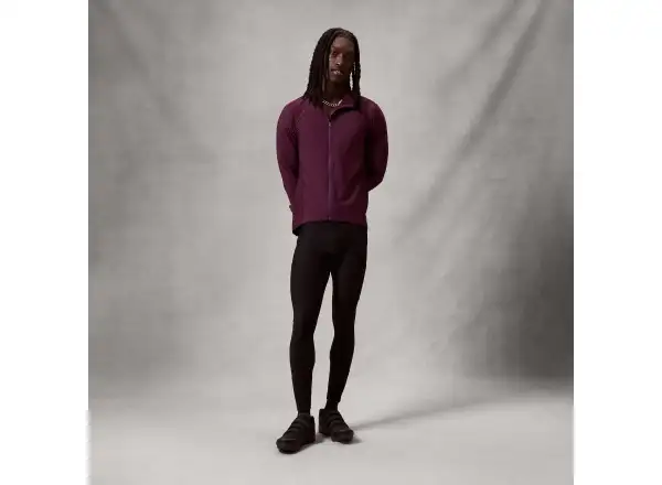 Endura Loop Ride Herrentrikot Langarm Black Cherry