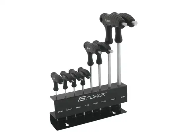 Force Satz 8 Inbusschlüssel 2-10 mm mit Ständer