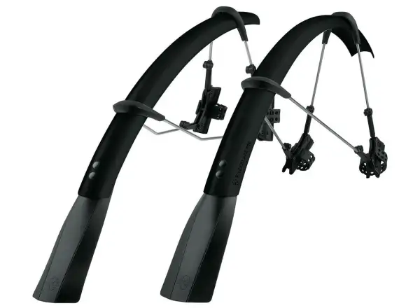 SKS Raceblade Pro XL Rennrad-Schutzbleche in mattem Schwarz.