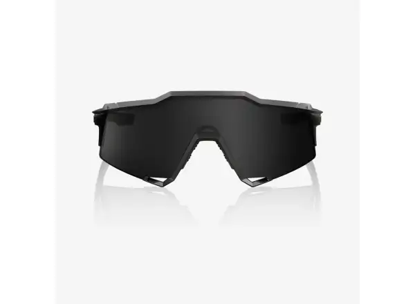 100% Speedcraft Sonnenbrille Matte Black Gloss Black/Black Mirror