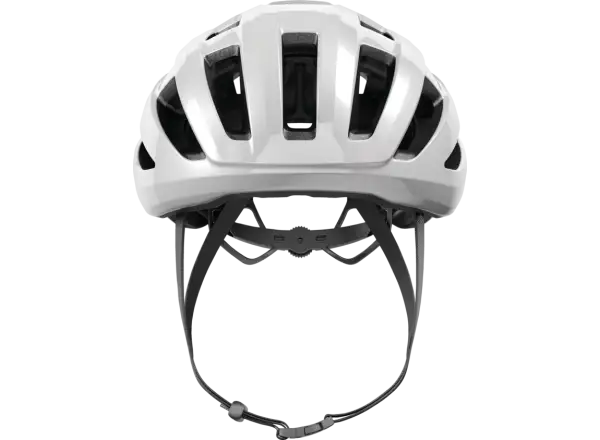 Abus PowerDome Straßenhelm Shiny White