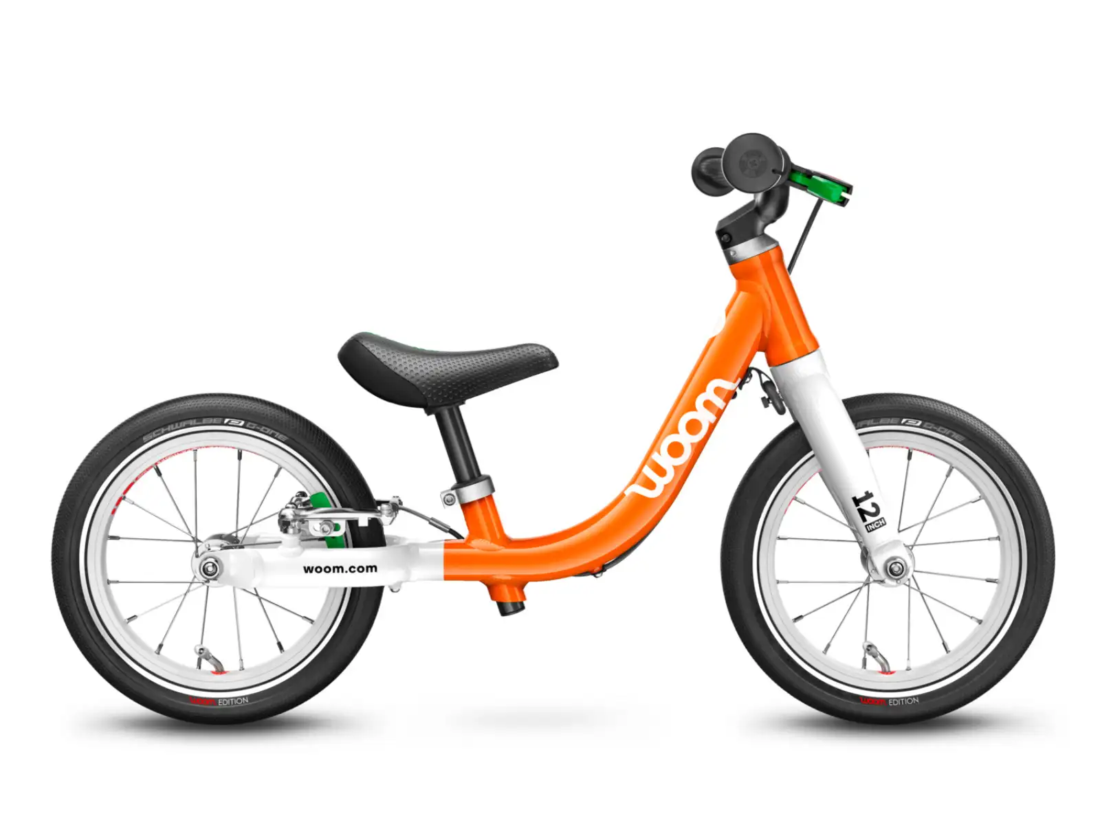 Woom 1 Flame Orange 12 Laufrad für Kinder