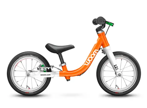 Woom 1 Flame Orange 12 Laufrad für Kinder