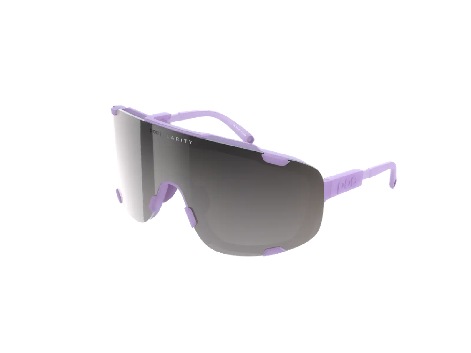 POC Devour Fahrradbrille Sapphire Purple Translucent