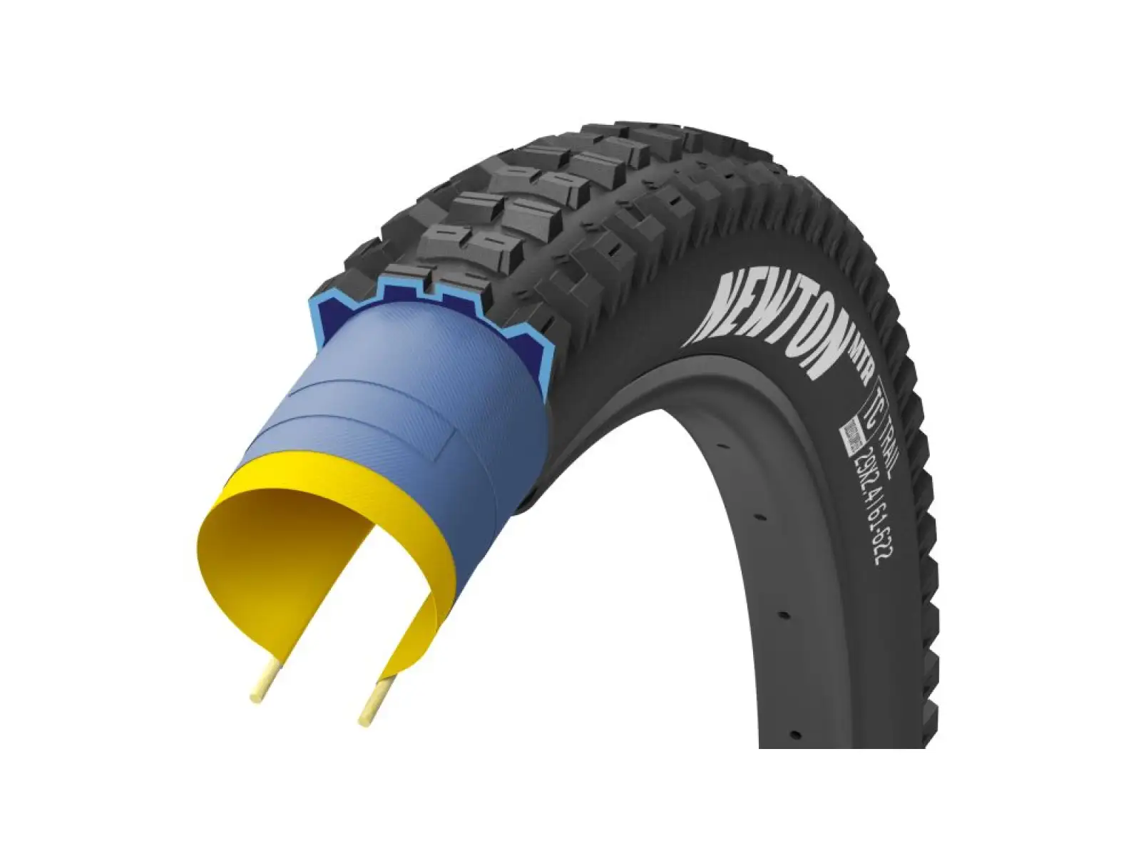Goodyear Newton MTR Trail Tubeless Komplett 27,5x2,60" MTB Reifen Kevlar