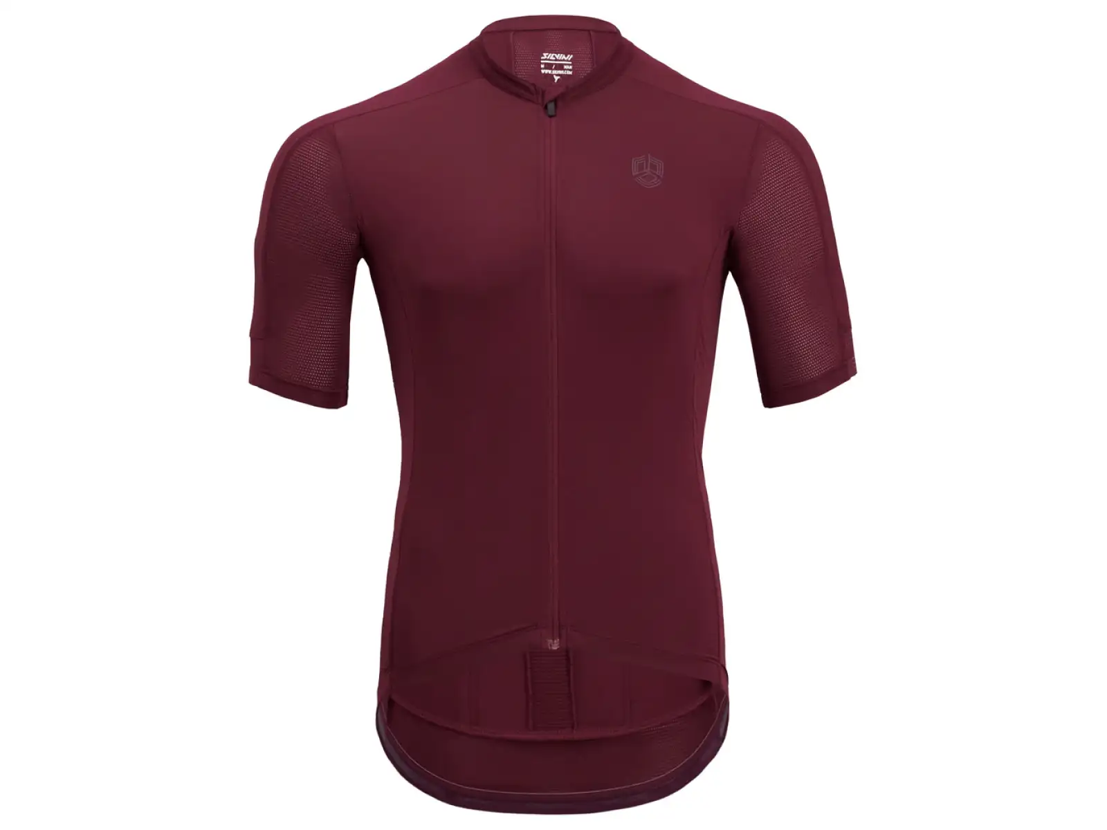 Silvini Ceno Herrentrikot mit kurzen Ärmeln Pflaume