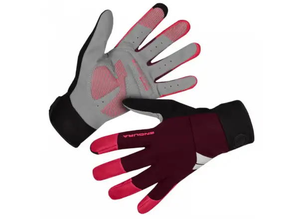 Endura Windchill Damenhandschuhe Aubergine