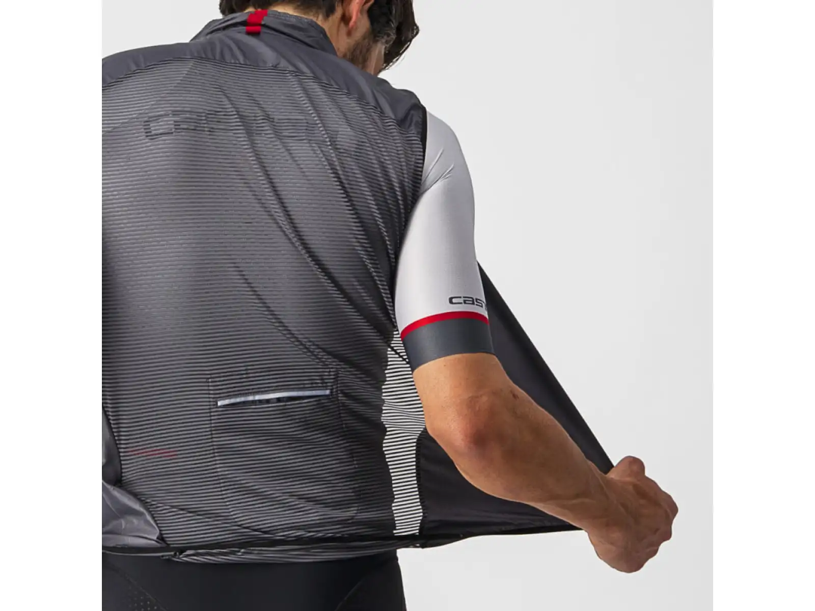 Castelli Aria Herren Weste Dark Grey