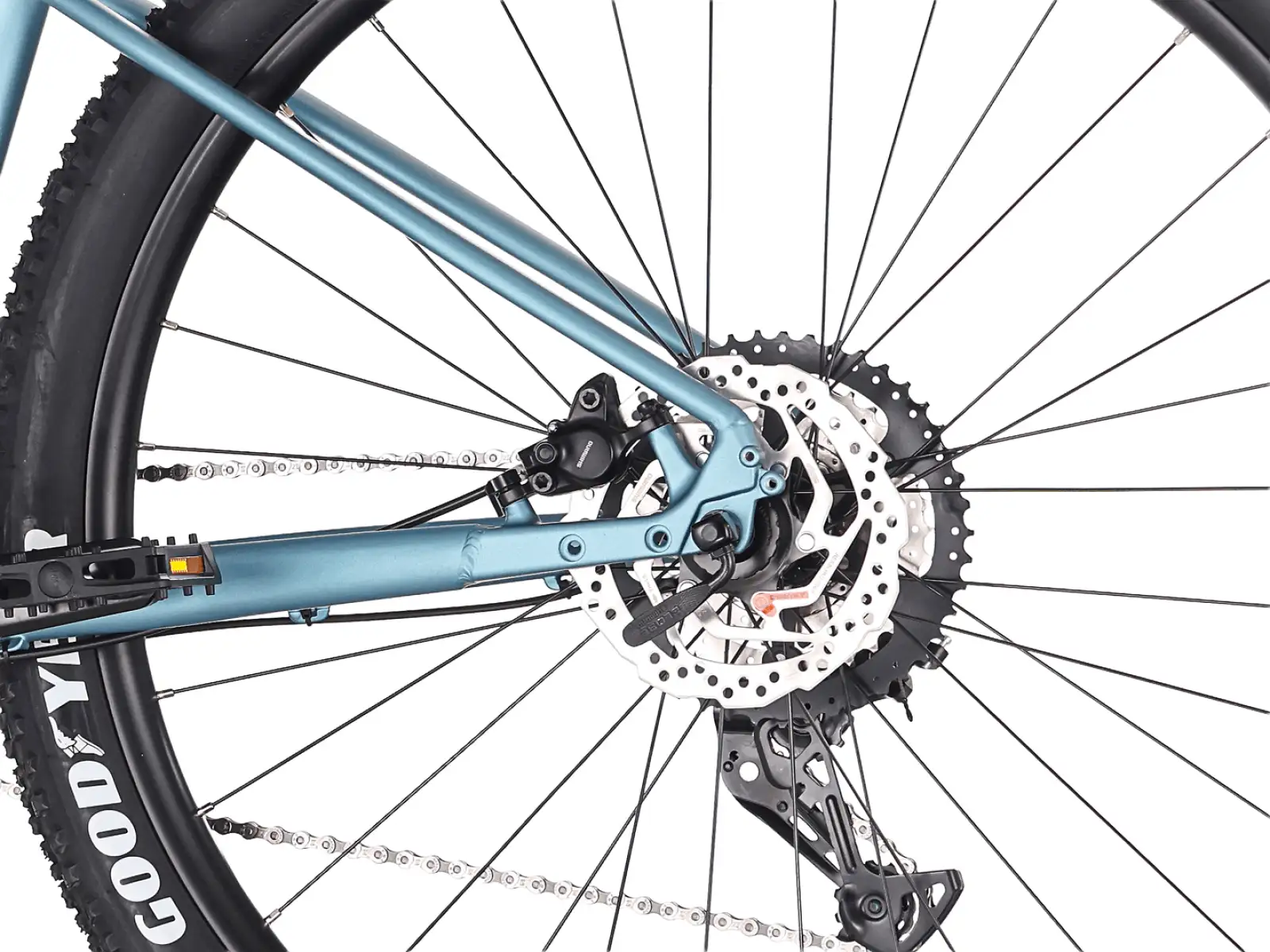 Rock Machine Blizz 10 Mountainbike Matte Zircone Blue