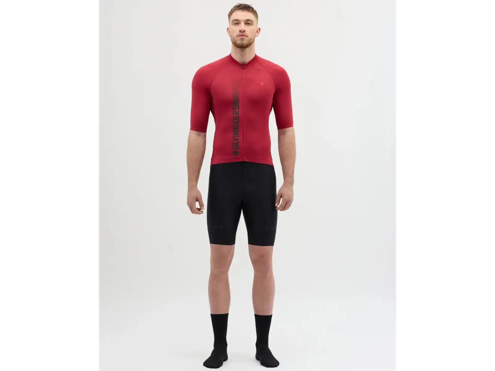 Silvini Mazzano Herren-Dress Kurzarm Merlot/Ruby