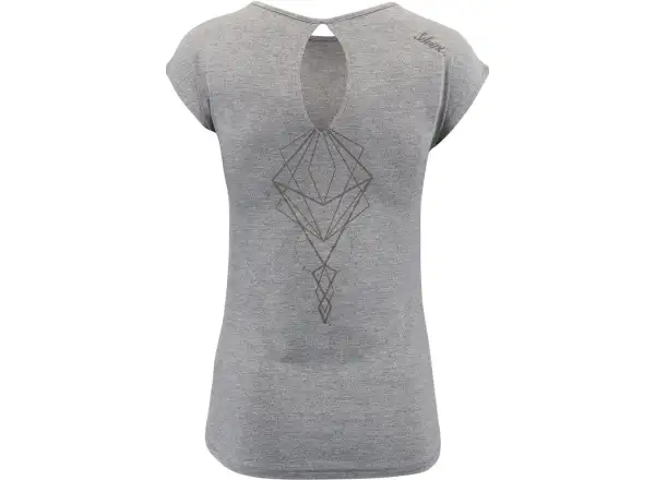 Silvini Calcinara Damen Radtrikot kurzarm charcoal/cloud.