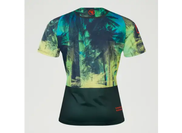 Endura Tropical Tee Print LTD Damen T-Shirt kurzarm Ghillie Green