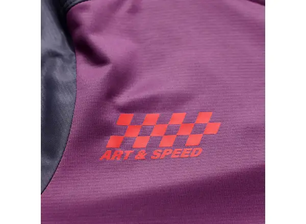 Troy Lee Designs Skyline Pro Herrentrikot kurzer Ärmel Fangs Sangria