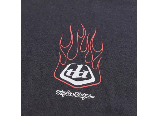 Troy Lee Designs Flame 2 Herren-Trikot Langarm Carbon