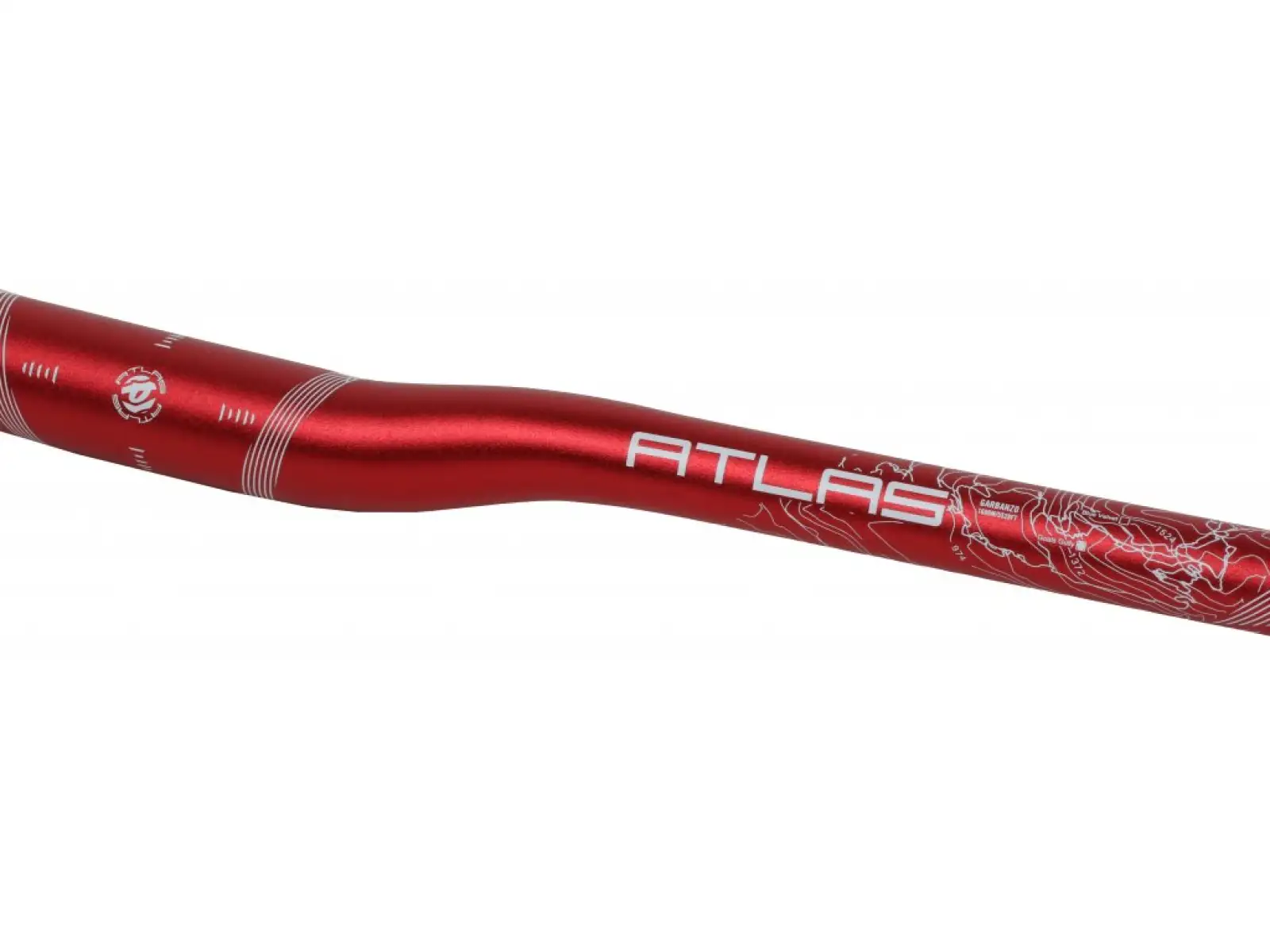 Race Face Atlas Lenker 20 mm Riser 35x820 mm Rot