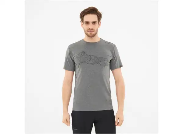 Viking Lako Herren T-Shirt Kurzarm dark grey
