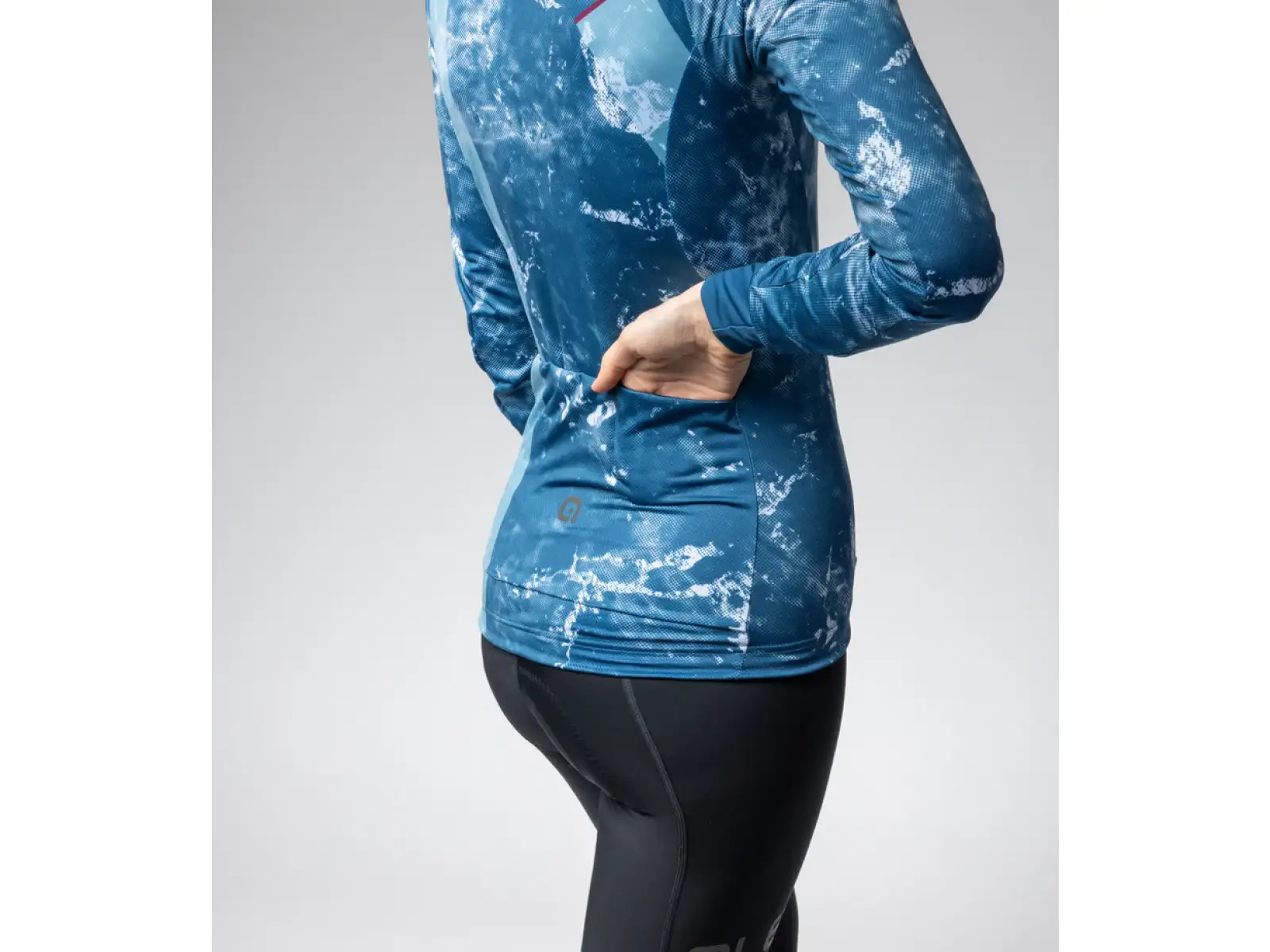 Alé PR-E Icy Damen Langarmtrikot Blau