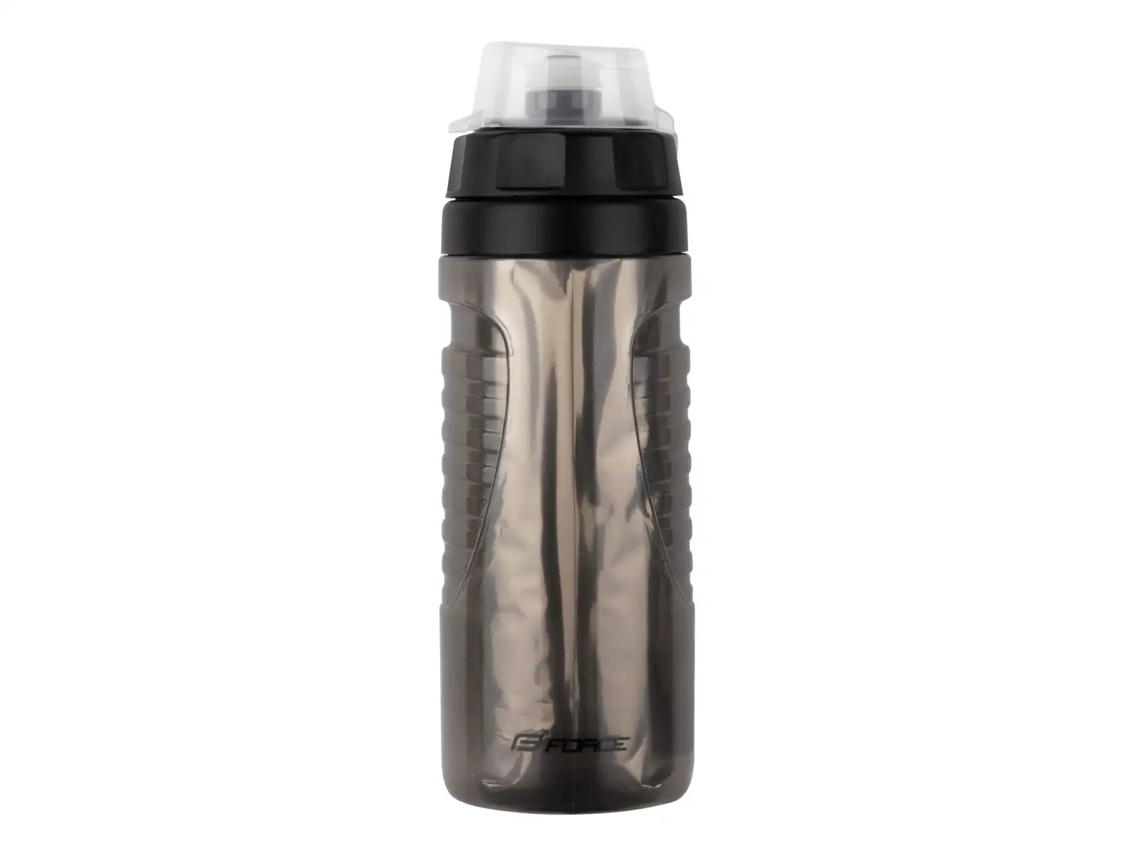 Wärmflasche Force Warm 500 ml transparent schwarz