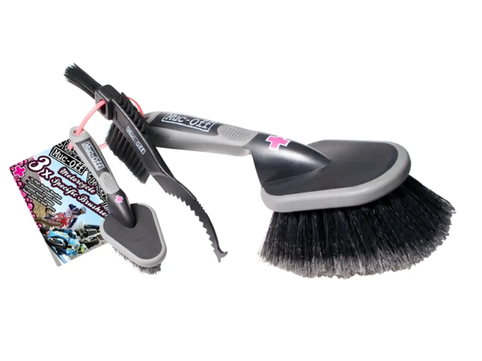 Muc-Off 3 Bürsten-Set Reinigungsbürsten