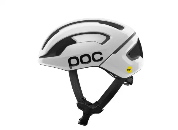 POC Omne Air MIPS Helm Hydrogen White/Uranium Black Matt/Logo