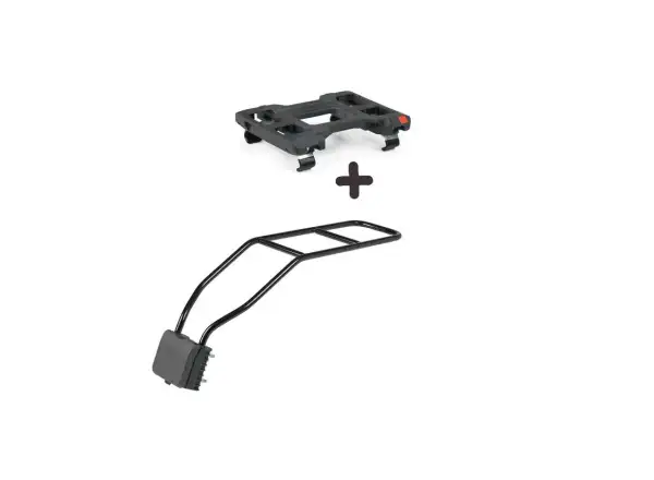Urban Iki Rücksitz mit Adapter und Rahmenhalterung SET Koge Braun/Kurumi Braun
