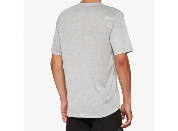 100 % Airmatic Mesh Herren-Trikot mit kurzen Ärmeln grau