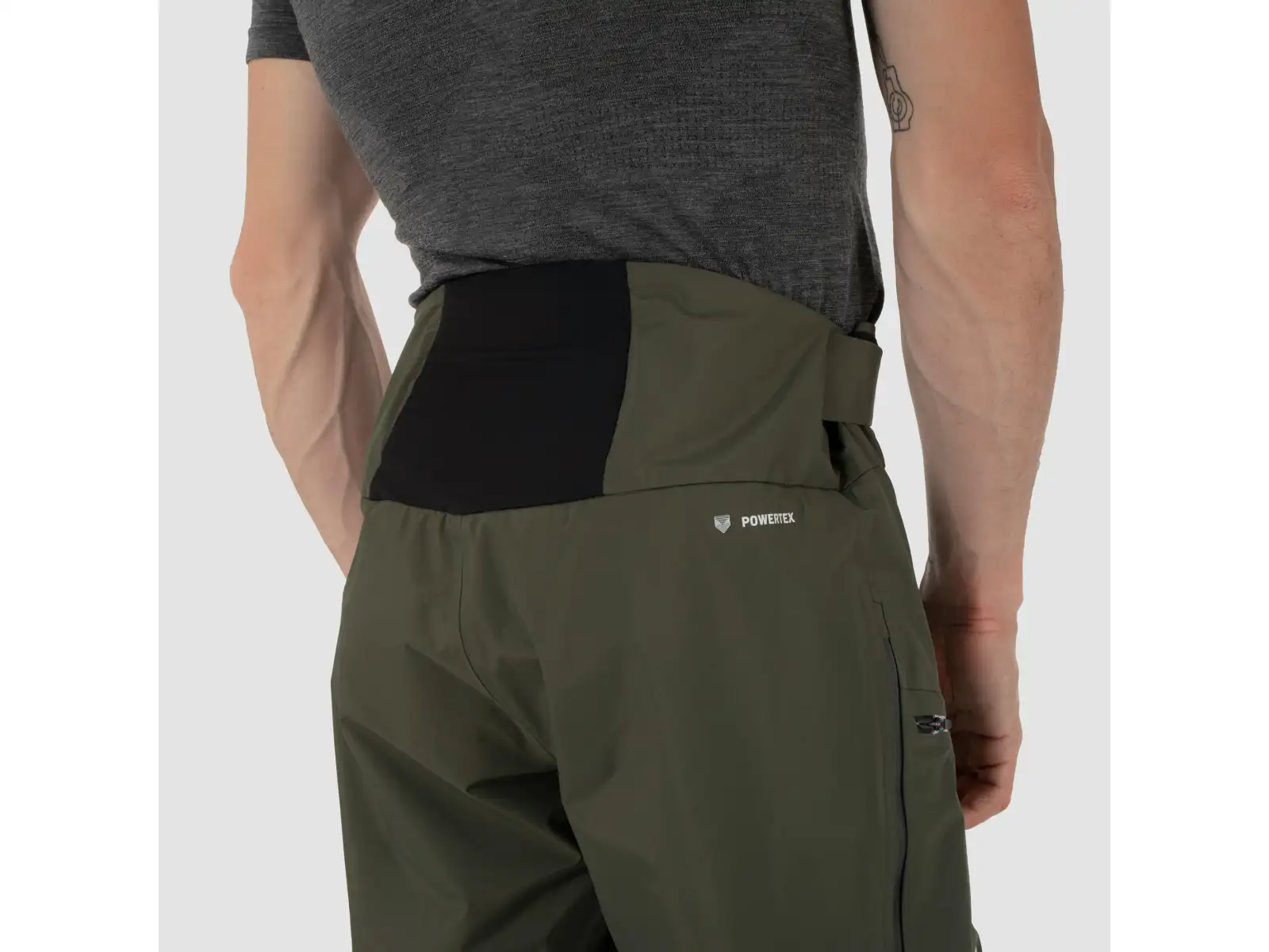 Salewa Sella 3L Powertex Herren Hose Dark Olive