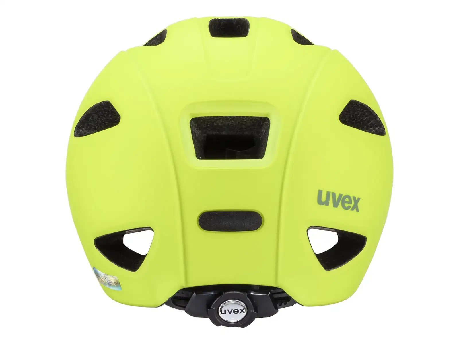 Uvex Oyo Kinderhelm Neon Yellow/Moss Green Matt