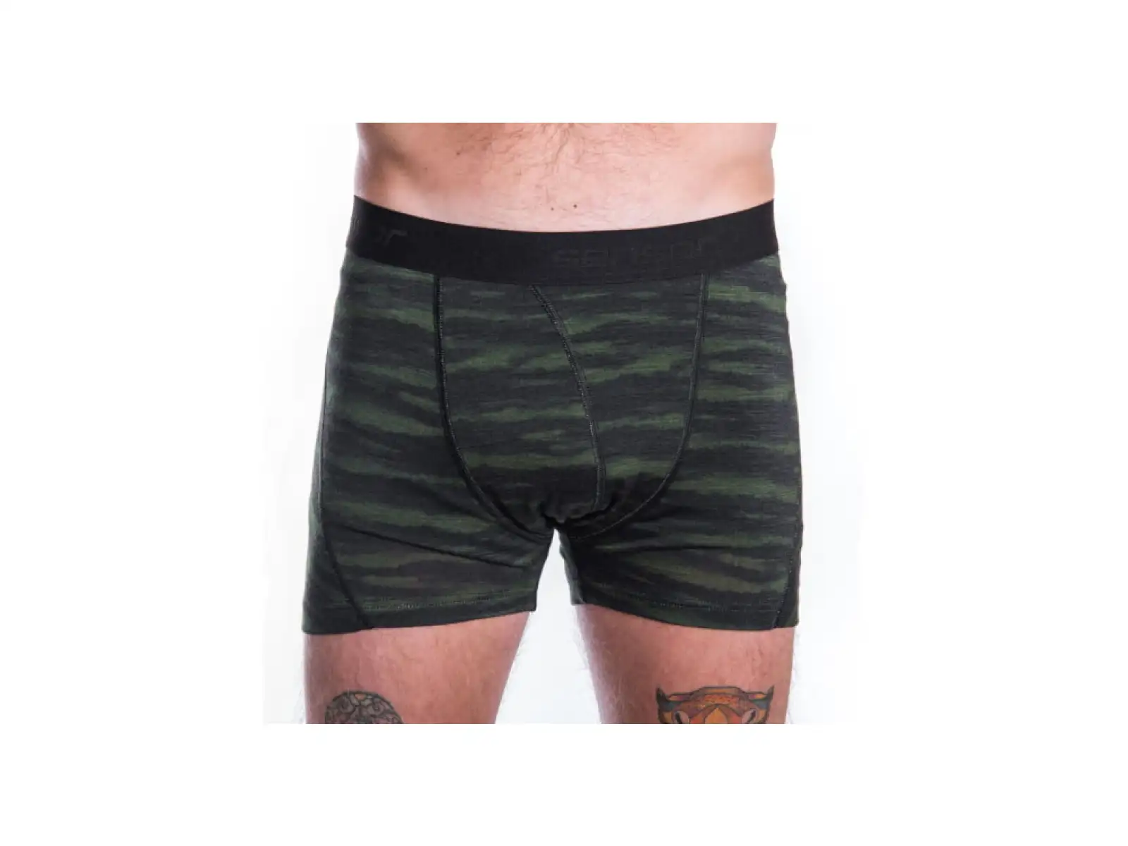 Sensor Merino Impress Herrenunterwäsche black/Batik