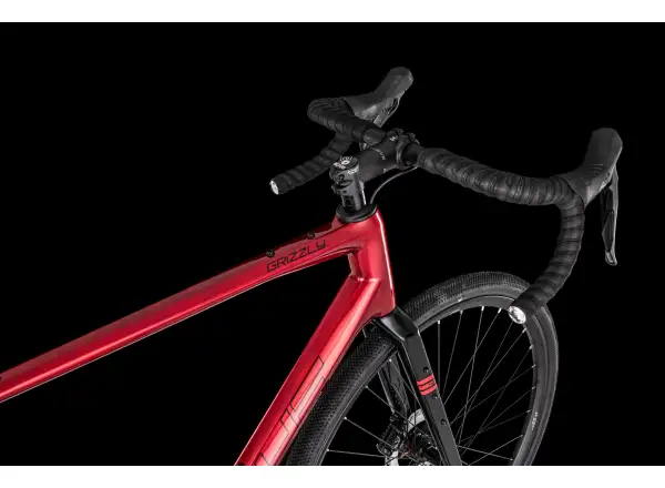 4Ever Grizzly Elite Gravelbike Flame red