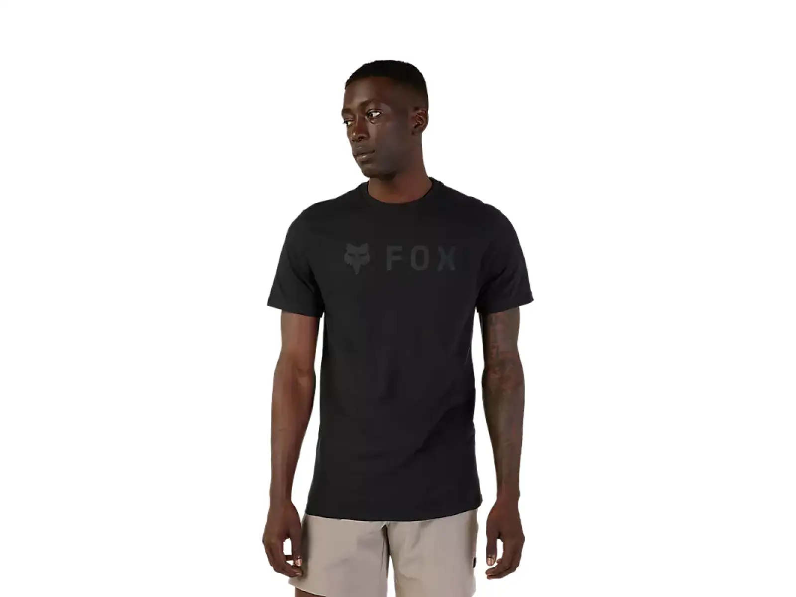 Fox Absolute Premium Herren T-Shirt kurzarm Schwarz