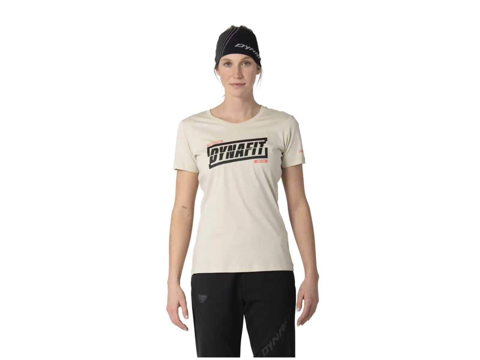 Dynafit Graphic Cotton Damen T-Shirt kurzarm Overcast/Tabloid