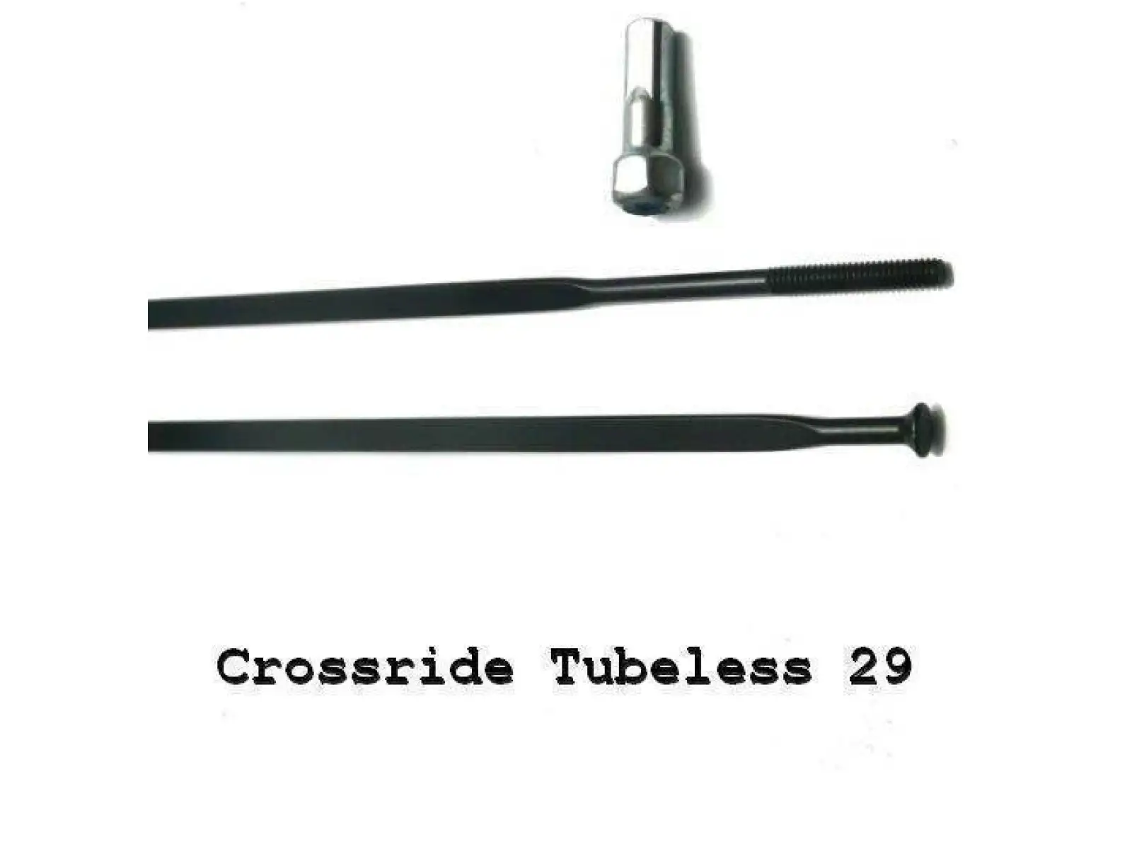 Mavic Crossride UST/Crossmax Elite/XA Elite 29" Speichen Set 12 Stück 296 mm - V2381401