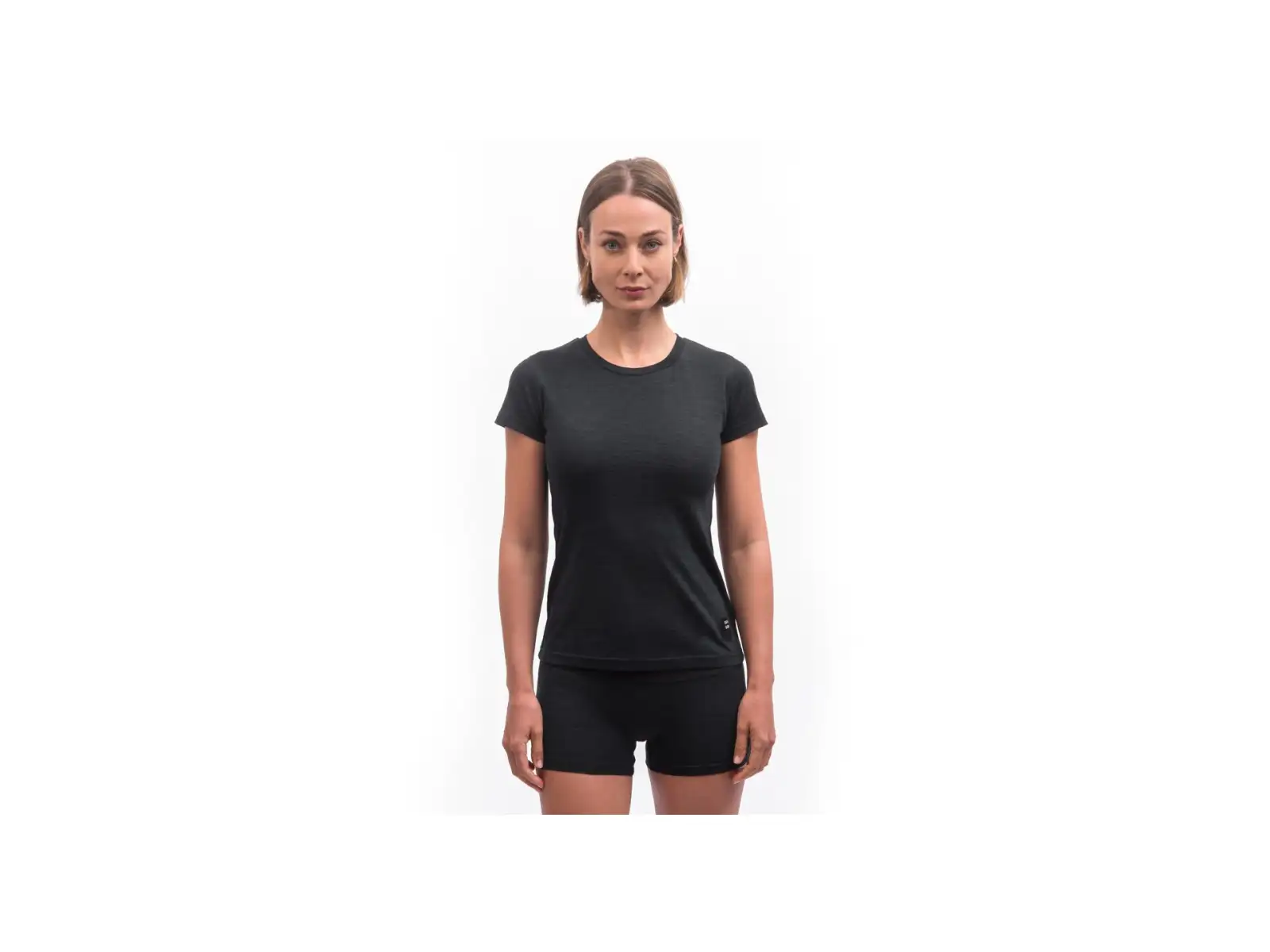 Sensor Merino Cordura Damen T-Shirt Kurzarm schwarz