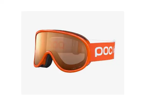 POC POCito Retina Kinder-Skibrille Fluorescent Orange Einheitsgröße