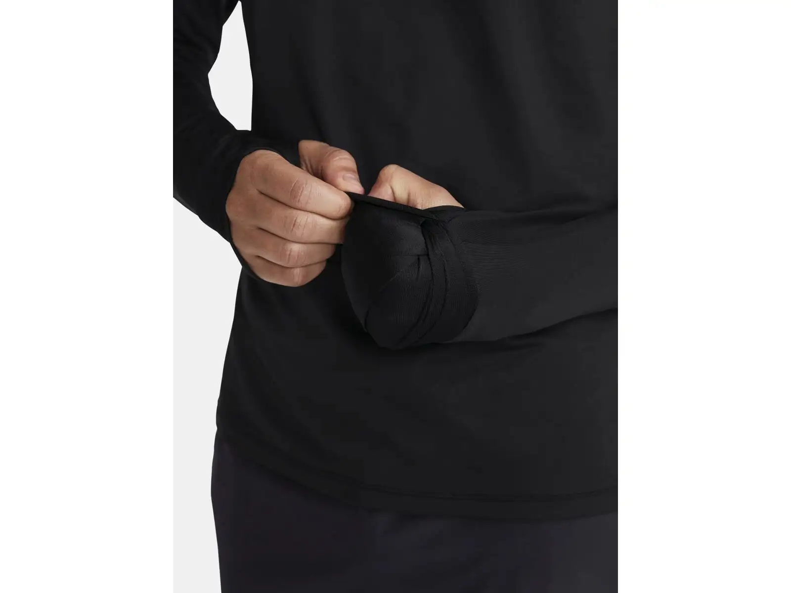 Craft ADV SubZ Herrenlaufshirt Langarm Schwarz