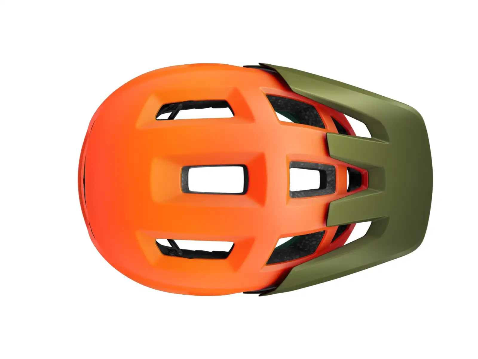 Lazer Coyote KinetiCore Helm Orange / Green