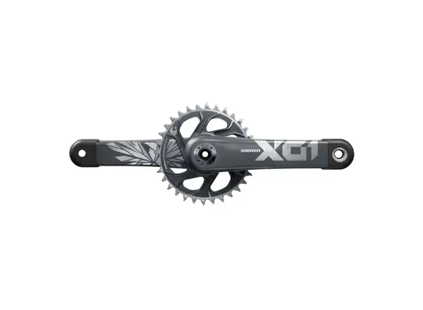 Sram X01 Eagle DUB CL 55 Kurbeln 175 mm mit Kettenblatt 32 Zähne Lunar Polar