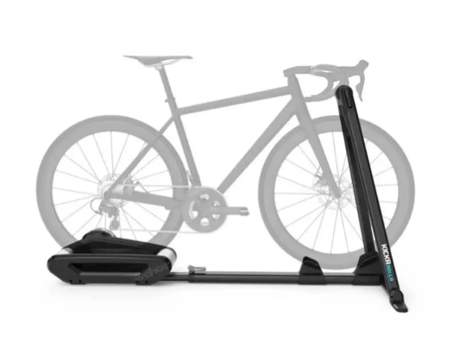 Wahoo Kickr Rollr Smart Trainer Rolle + Einseitige POWRLINK Pedale