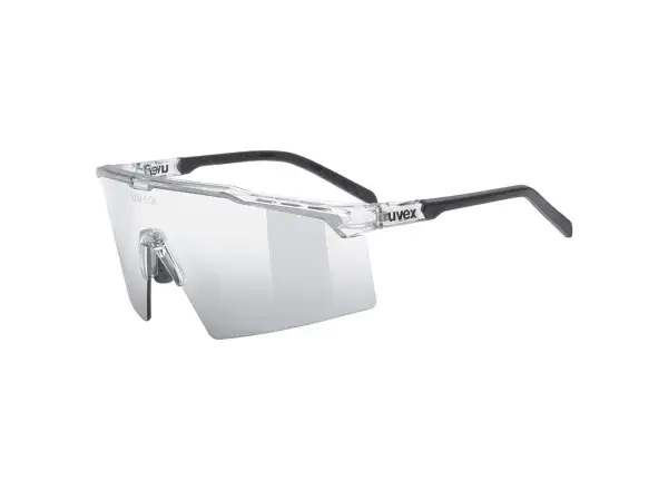 Uvex Flowline Sonnenbrille Clear/Mirror Silver