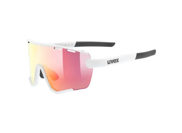 Uvex Sportstyle 236 Brille S Set White Mat / Mirror Red Uni
