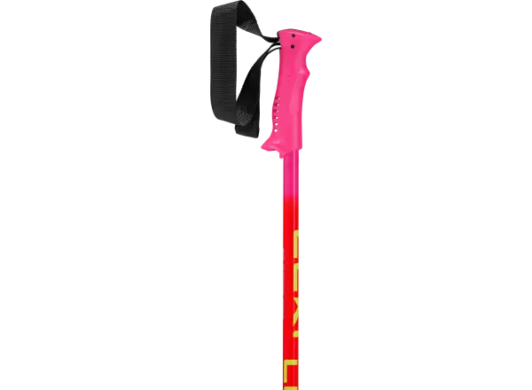 Leki Racing Kids Kinder-Skistöcke Neonpink-neonorange-neonyellow